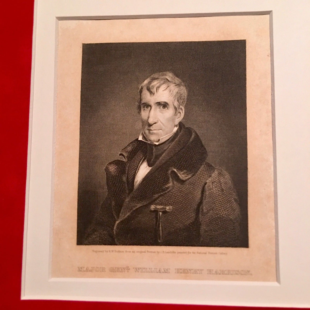WILLIAM HENRY HARRISON * Scarce AUTOGRAPH Note SIGNED * President * COA