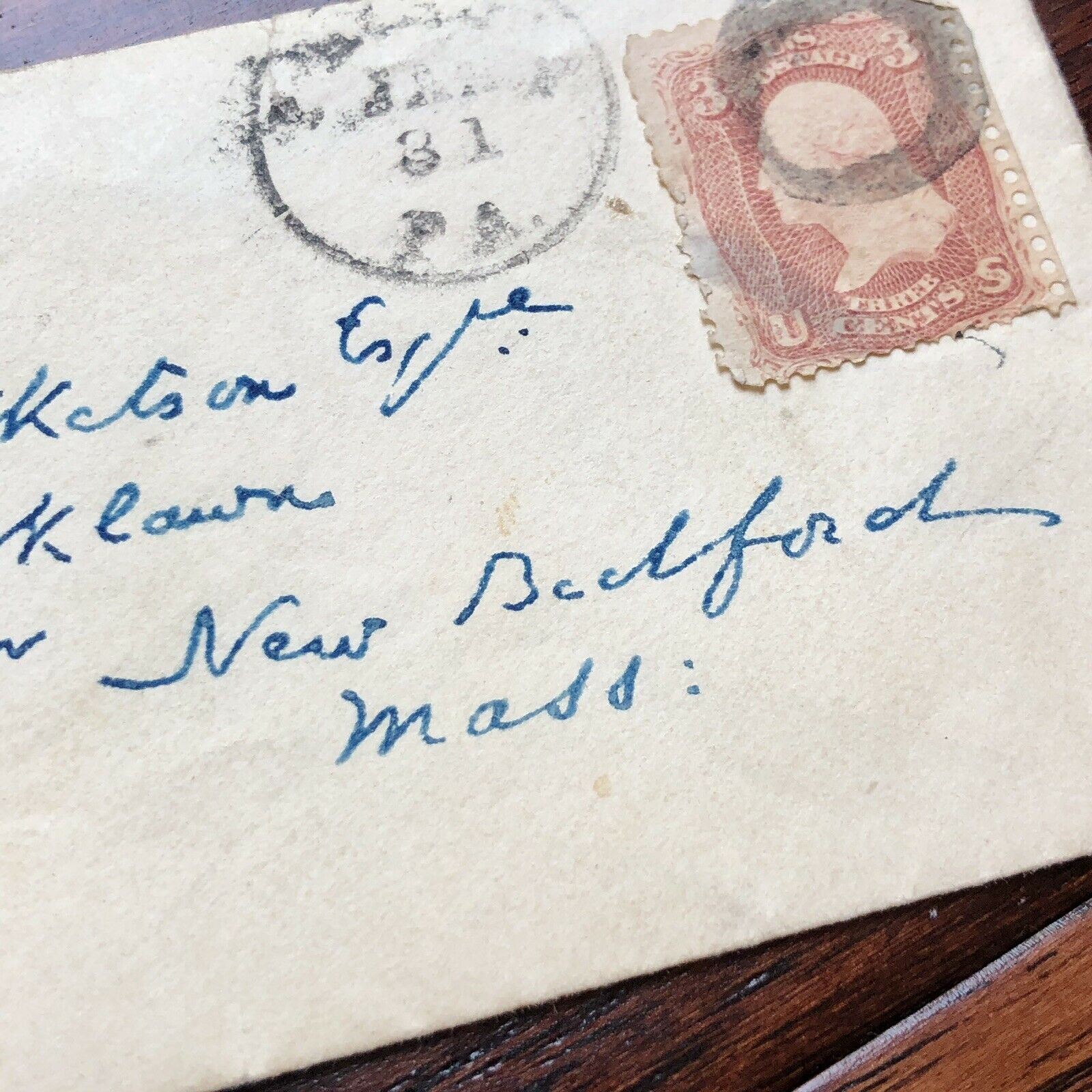 CHARLES DICKENS * JSA LOA * Handwritten Addressed Envelope * No Autograph Signed