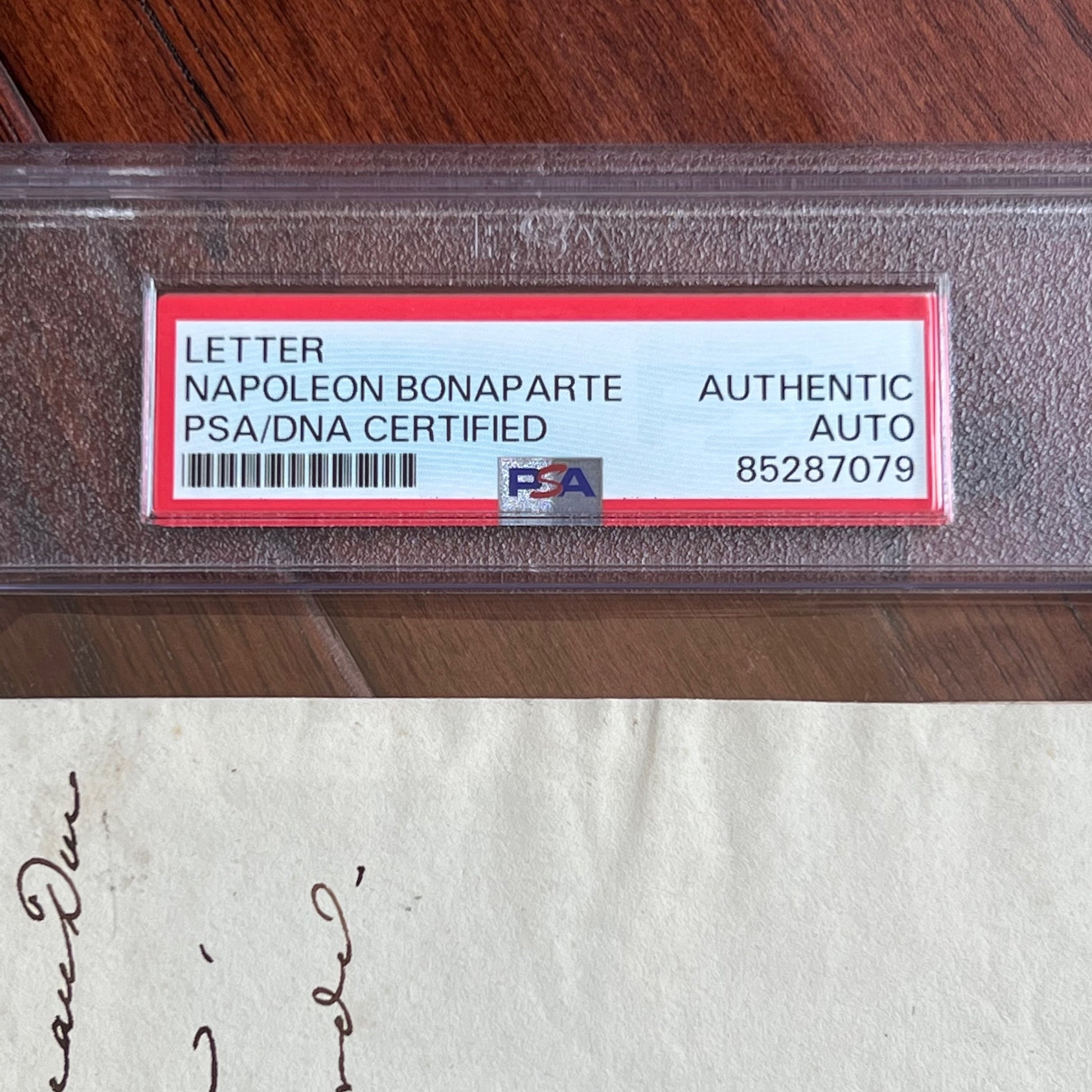 NAPOLEON BONAPARTE * PSA * French Emperor AUTOGRAPH Letter SIGNED * Paris 1811
