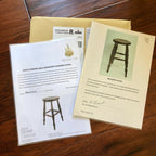 JOHN LENNON * BEATLES Personally Owned KENWOOD Estate Barstool * TRACKS COA