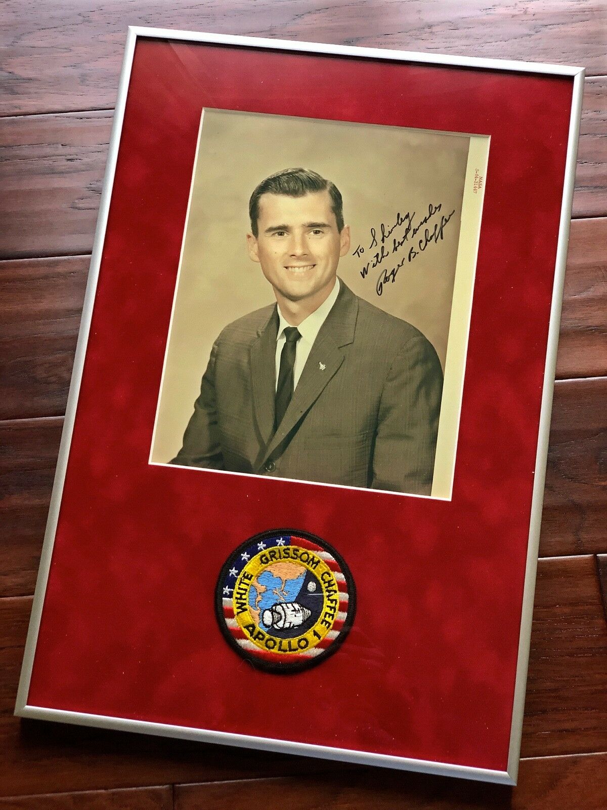 ROGER CHAFFEE * Zarelli LOA * PSA * NASA Red Number ** APOLLO 1 Autograph SIGNED