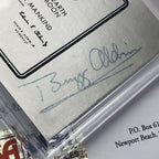 APOLLO 11 * PSA/DNA * Crew Signed Came In Peace Plaque Autograph Neil Armstrong