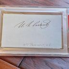 ULYSSES S. GRANT * PSA/DNA Slabbed * AUTOGRAPH Mint Card Signature SIGNED