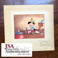 WALT DISNEY * JSA LOA Phil Sears * Pinocchio Signed Production Cel Autograph