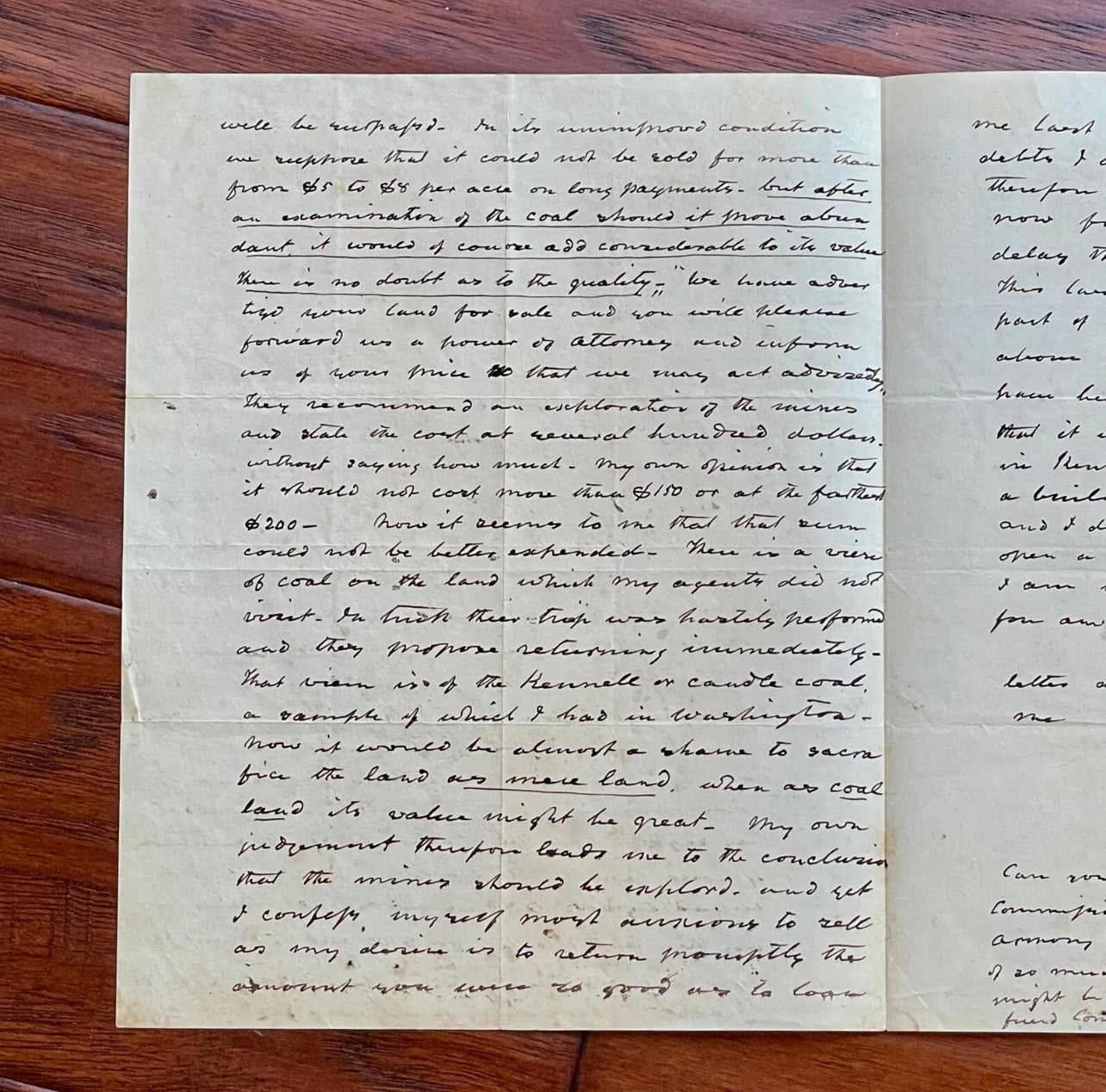 JOHN TYLER * PSA * Autograph Letter Signed Seeks Banker's Advice on Land Deal