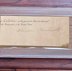 THEODORE ROOSEVELT * PSA/DNA Slabbed * Hand Signed Autograph * as PRESIDENT
