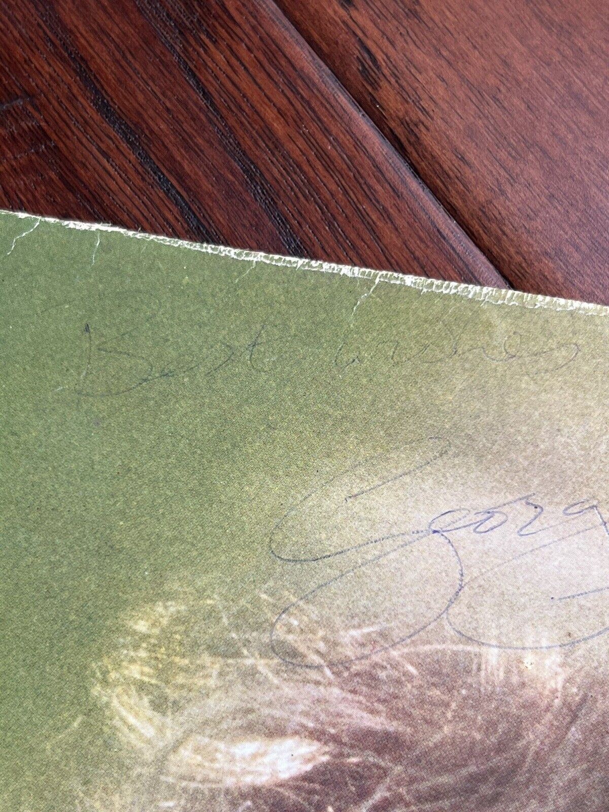GEORGE HARRISON * PSA/DNA LOA * Autograph Self Titled LP Signed Album Beatles