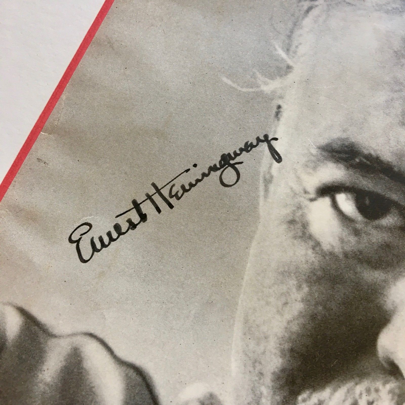 ERNEST HEMINGWAY Autograph OLD MAN & THE SEA First Publication LIFE Book SIGNED