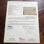 GEORGE CUSTER * JSA * Handwritten Autograph Envelope Signed * Little Big Horn