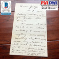 THEODORE ROOSEVELT * BAS * PSA * Autograph Letter Signed Denying Quote