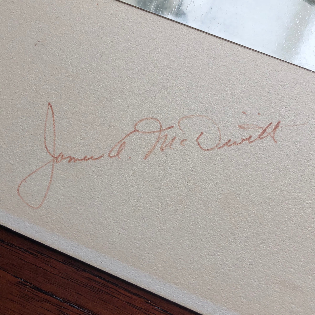 EDWARD H WHITE * JSA * Gemini IV Space Walk AUTOGRAPH Photo SIGNED * McDIVITT