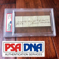 JAMES MONROE * PSA/DNA Slab * Autograph Endorsement Signed As President *
