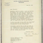 Amelia Earhart Signed Letter Apologizing After Crashing an Aircraft