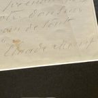 CLAUDE MONET * BAS PSA * Handwritten Autograph Letter Signed * Painting Painter