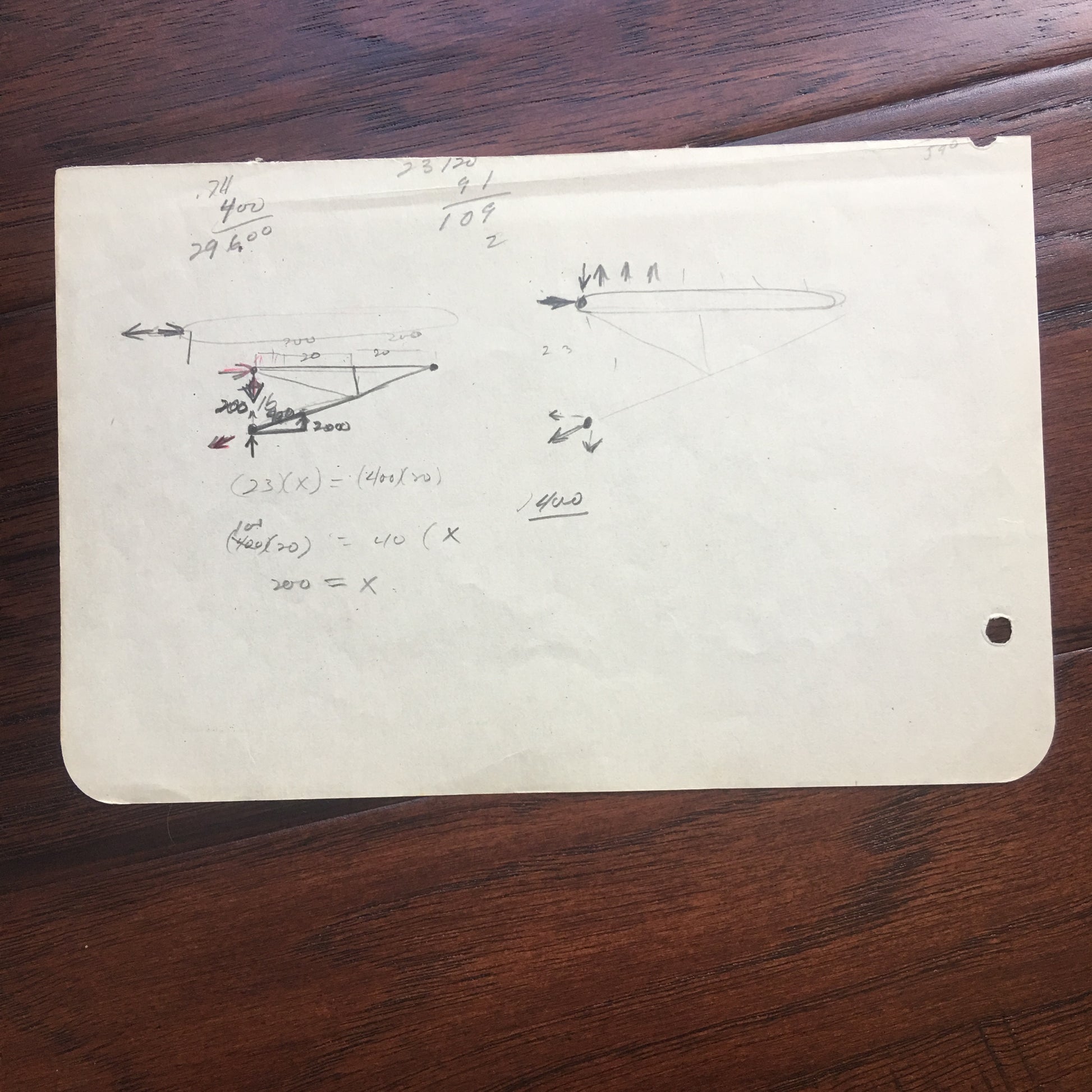 EDWARD H. WHITE II * Authentic Half Page Notes * FULL OF DIAGRAMS  * APOLLO 1