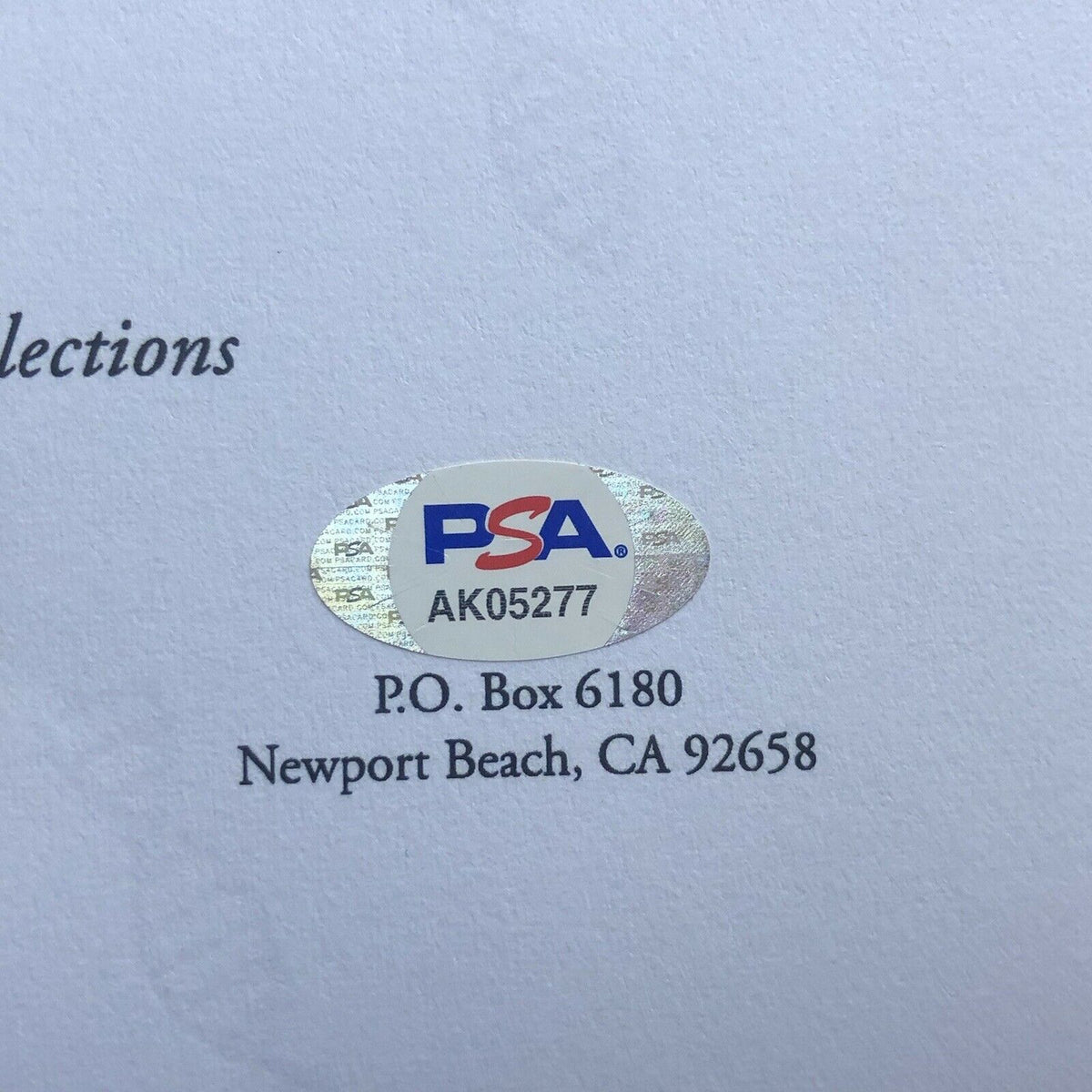 BENJAMIN FRANKLIN * PSA/DNA * Signed Handwritten Autograph RE: Box To George III