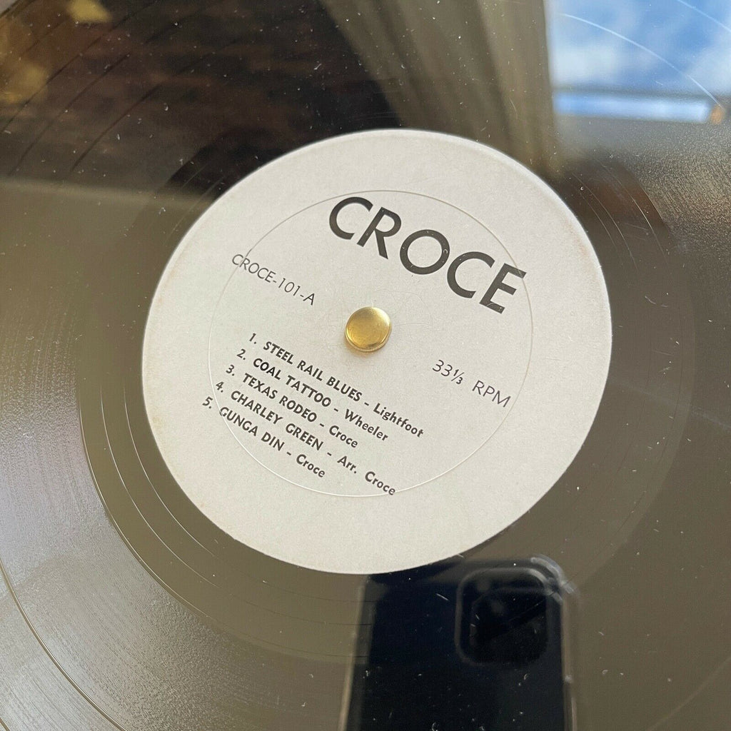 JIM CROCE * JSA * Scarce AUTOGRAPH Debut Album "Facets" Signed * 1 of 500 copies