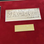 JOHN ADAMS * JSA COA * Scarce AUTOGRAPH Handwritten Note SIGNED * 2nd President