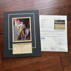 KING GEORGE III * JSA LOA * Hand Signed Large Signature Autograph Display *