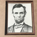ABRAHAM LINCOLN * BAS 10 * Autograph Card Signed From EDWIN STANTON Collection