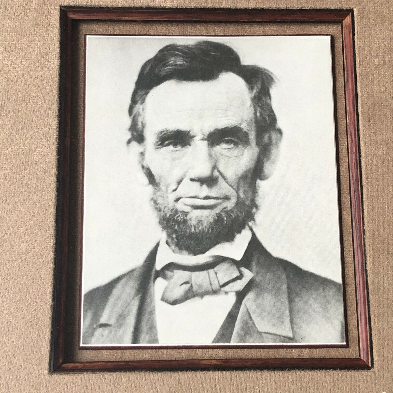 ABRAHAM LINCOLN * BAS 10 * Autograph Card Signed From EDWIN STANTON Collection