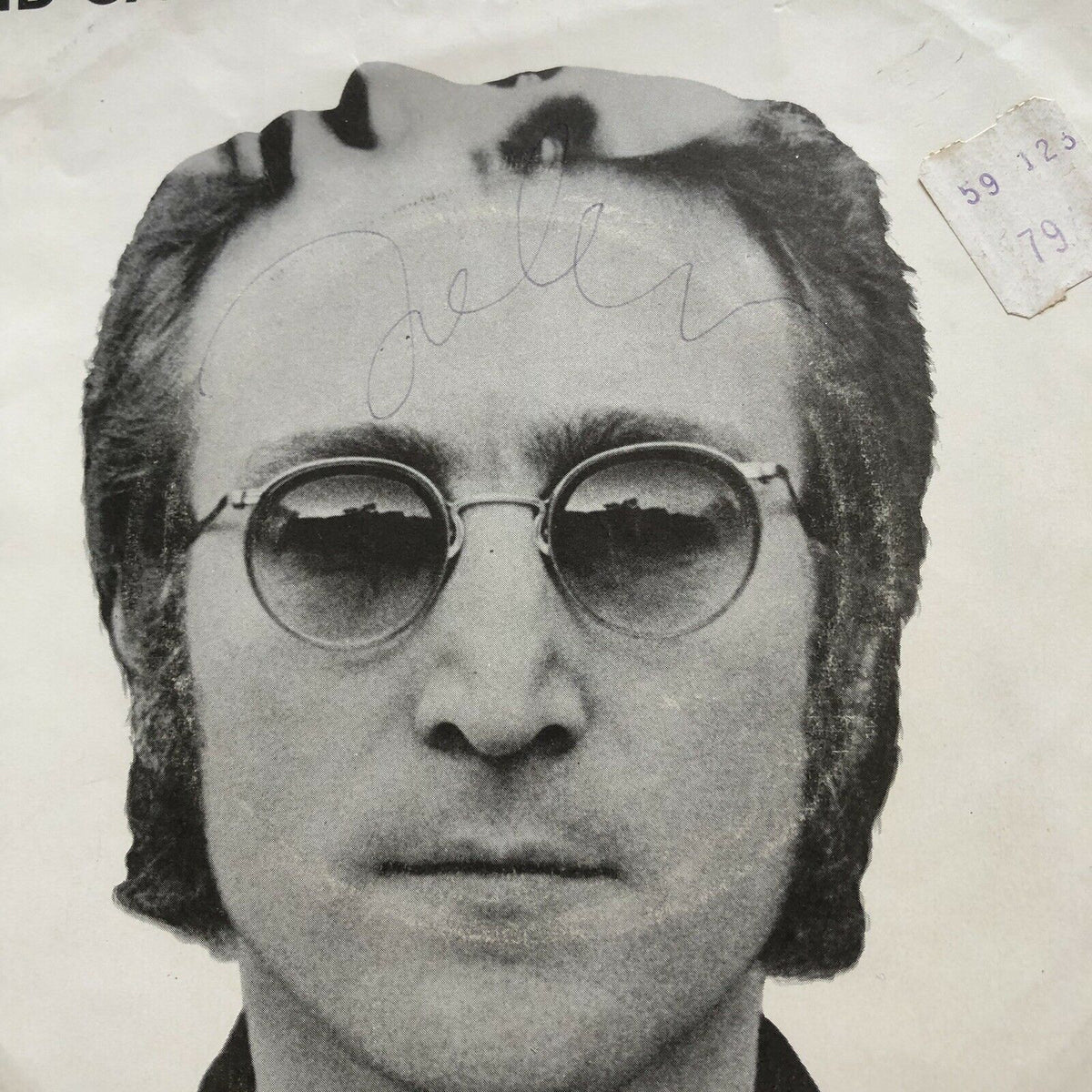 JOHN LENNON * JSA LOA * Autograph Mind Games LP Signed * The Beatles