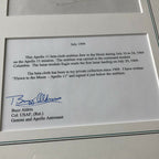 BUZZ ALDRIN * Apollo 11 Flown Signed Beta Cloth * Aldrin Personal Collection