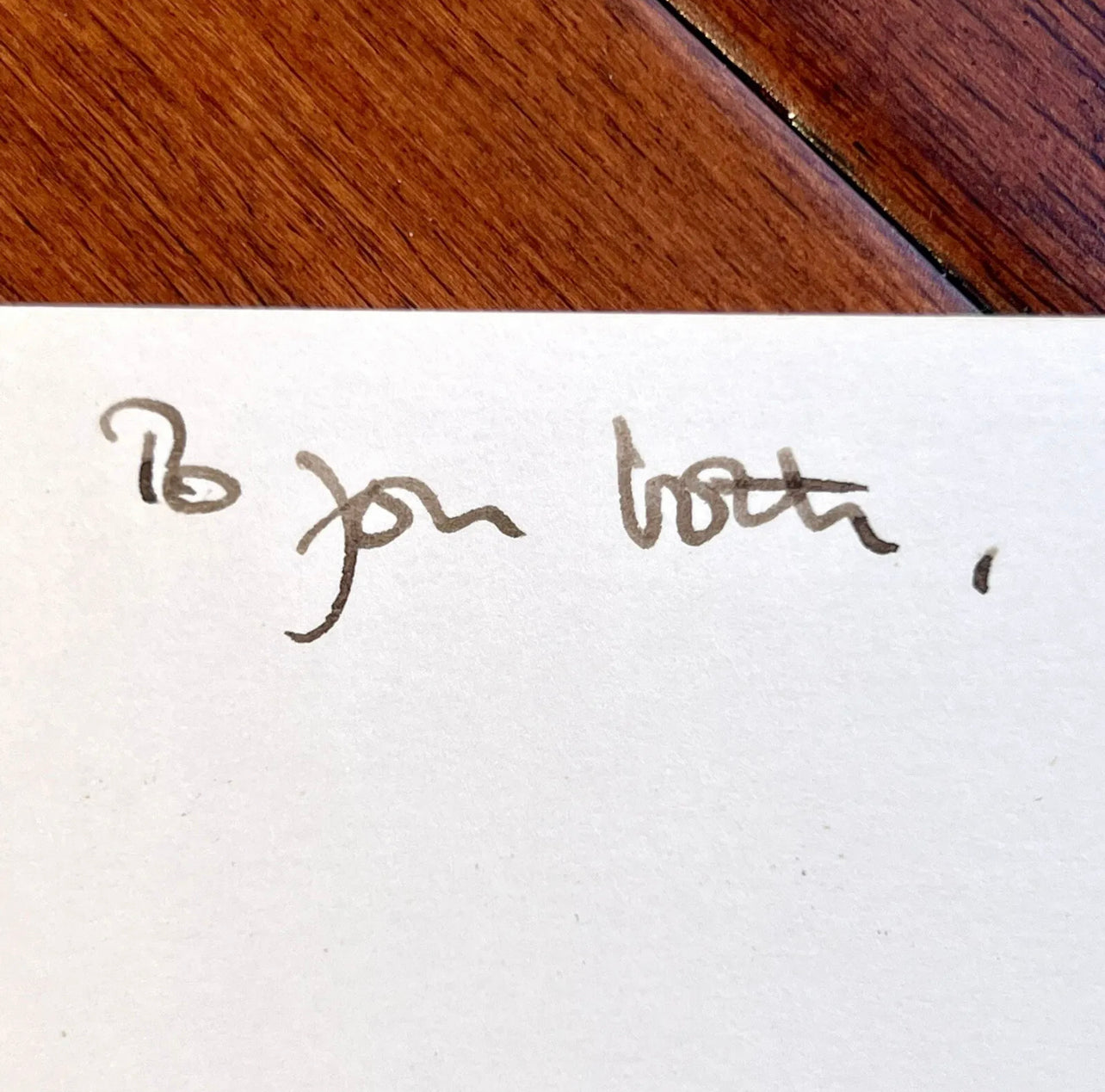 KING CHARLES III and PRINCESS DIANA * JSA * Signed 1983 Christmas Card Autograph