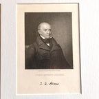 JOHN QUINCY ADAMS * Autograph Letter Re Fathers Biography & Van Buren Signed JSA