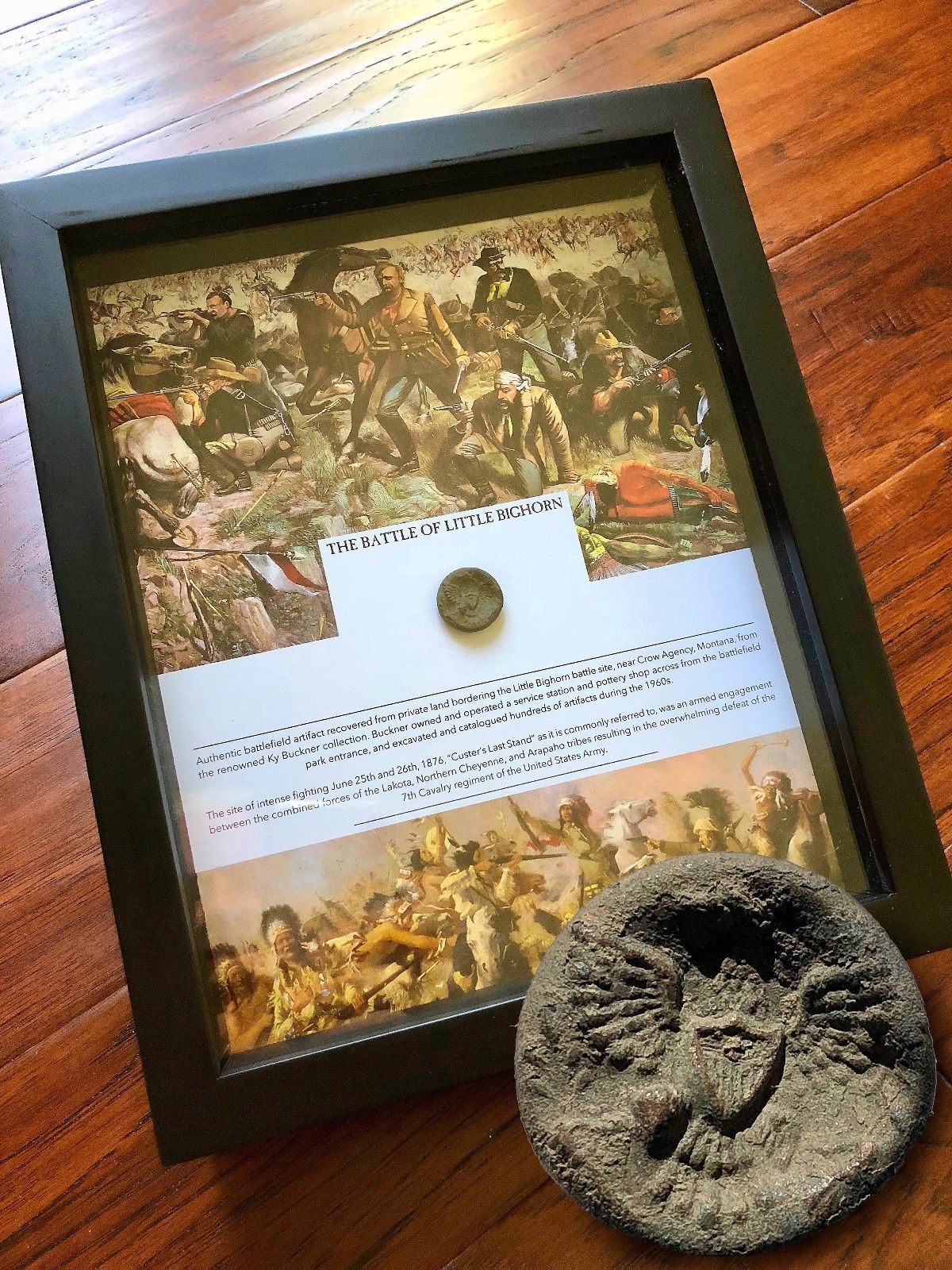 CUSTER'S LAST STAND * Original Battlefield Dug Artifact * LITTLE BIGHORN * COA