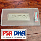 BOSTON CORBETT * PSA/DNA * Autograph Abraham Lincoln Avenger Signed * Shot Booth