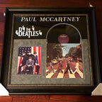 PAUL MCCARTNEY * PSA/DNA * Perry Cox * ABBEY ROAD Beatles * Autograph LP SIGNED