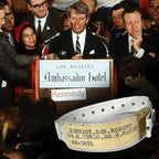 ROBERT F. KENNEDY * Hospital ID Bracelet from Night of his Assassination * RFK
