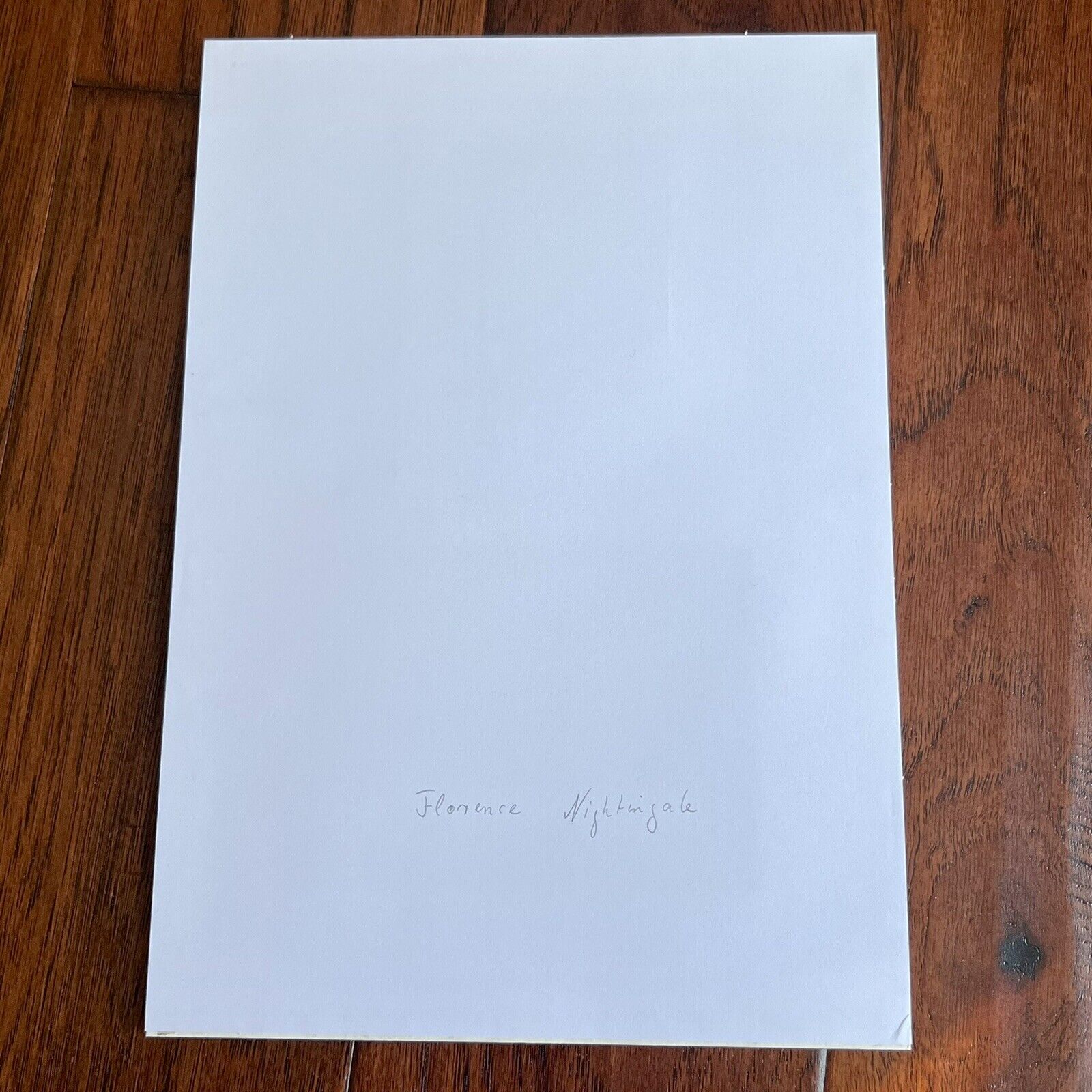 FLORENCE NIGHTINGALE * JSA * Autograph Envelope Signed to Founding Pathologist