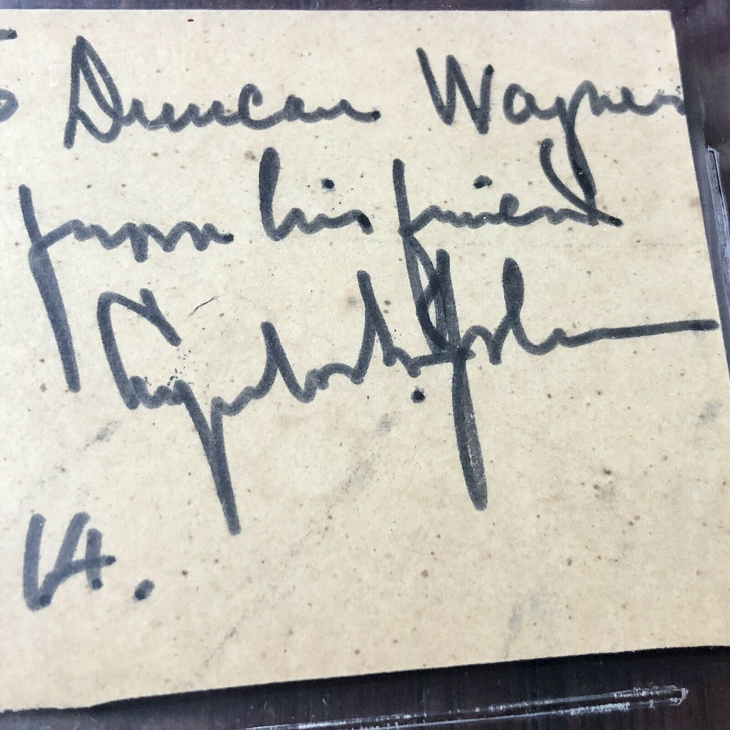 LYNDON B. JOHNSON * BECKETT BAS SLAB * Autograph Signature As President Signed
