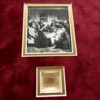 ABRAHAM LINCOLN * Genuine Assassination DEATHBED BANDAGE Relic + HAIR * COAs