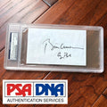 BILL CLINTON & GEORGE H.W. BUSH * PSA/DNA Slab * Autograph Signed Receipt Paper