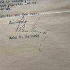 JOHN F KENNEDY * JSA LOA * Authentic Senate Autograph Letter Signed * JFK