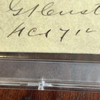 GEORGE CUSTER * PSA * Autograph CDV Photo Signed 3 Months Before Little Big Horn