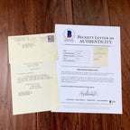 ALBERT EINSTEIN * Beckett BAS * Autograph Letter To Philosophy Author Signed *