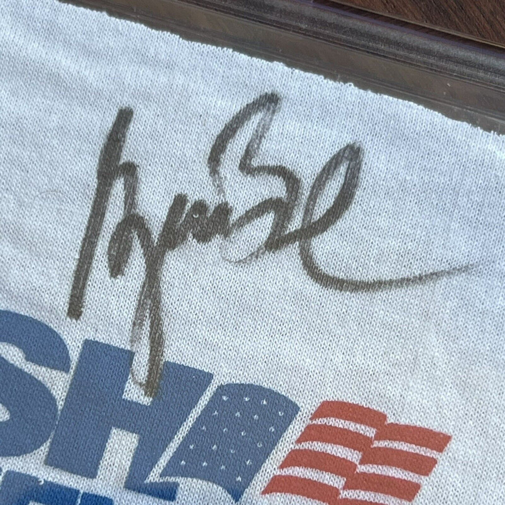 GEORGE W. BUSH * BAS Beckett Slab * Cut Autograph Signature Signed on Fabric
