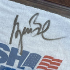 GEORGE W. BUSH * BAS Beckett Slab * Cut Autograph Signature Signed on Fabric
