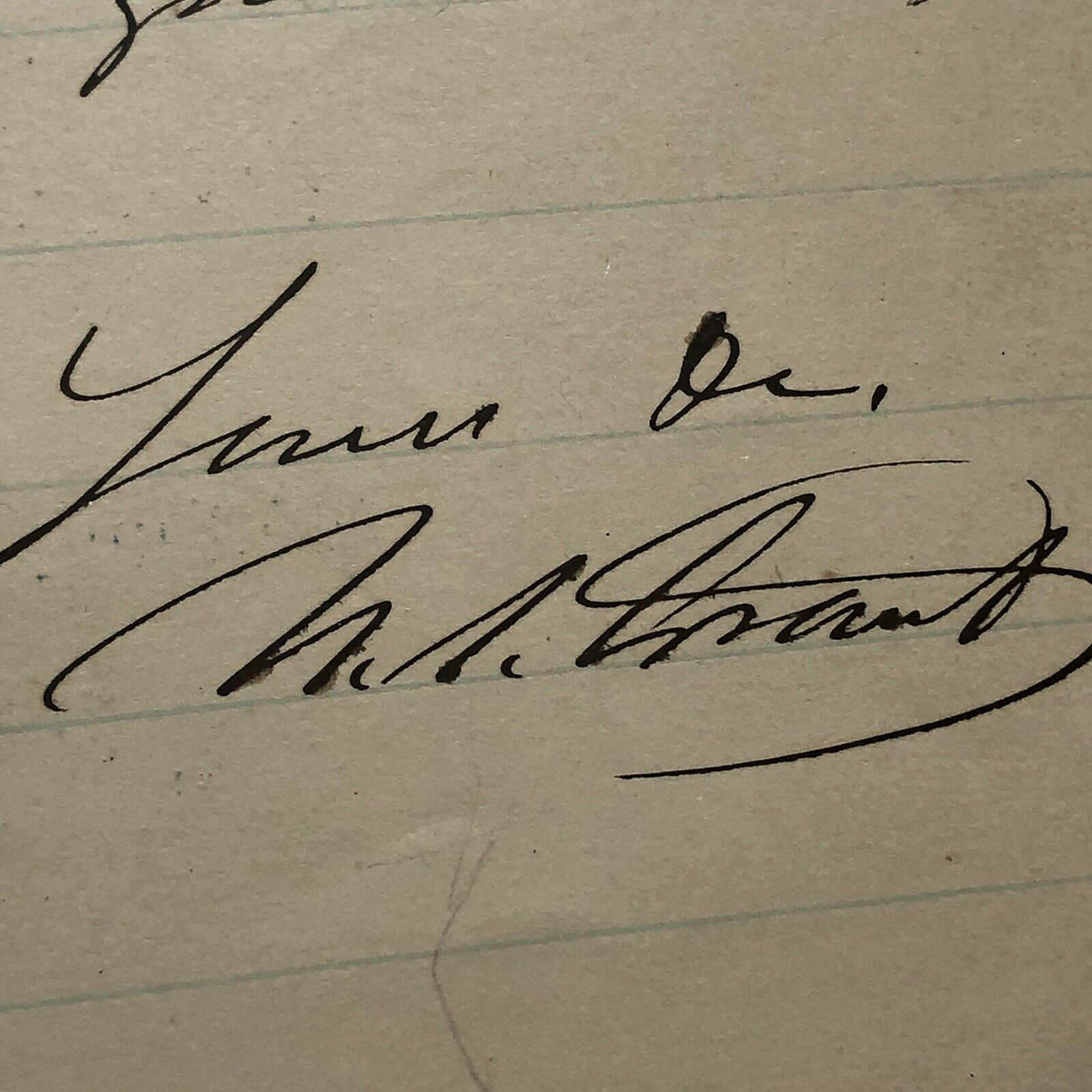 ULYSSES S. GRANT * PSA/DNA MINT 9 * Executive Mansion * AUTOGRAPH Letter SIGNED
