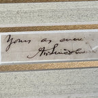ABRAHAM LINCOLN * JSA LOA * Autograph Inscribed Cut Signature from Letter Signed