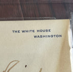 DWIGHT D. EISENHOWER * BAS BECKETT Slab * Signed White House Card Autograph