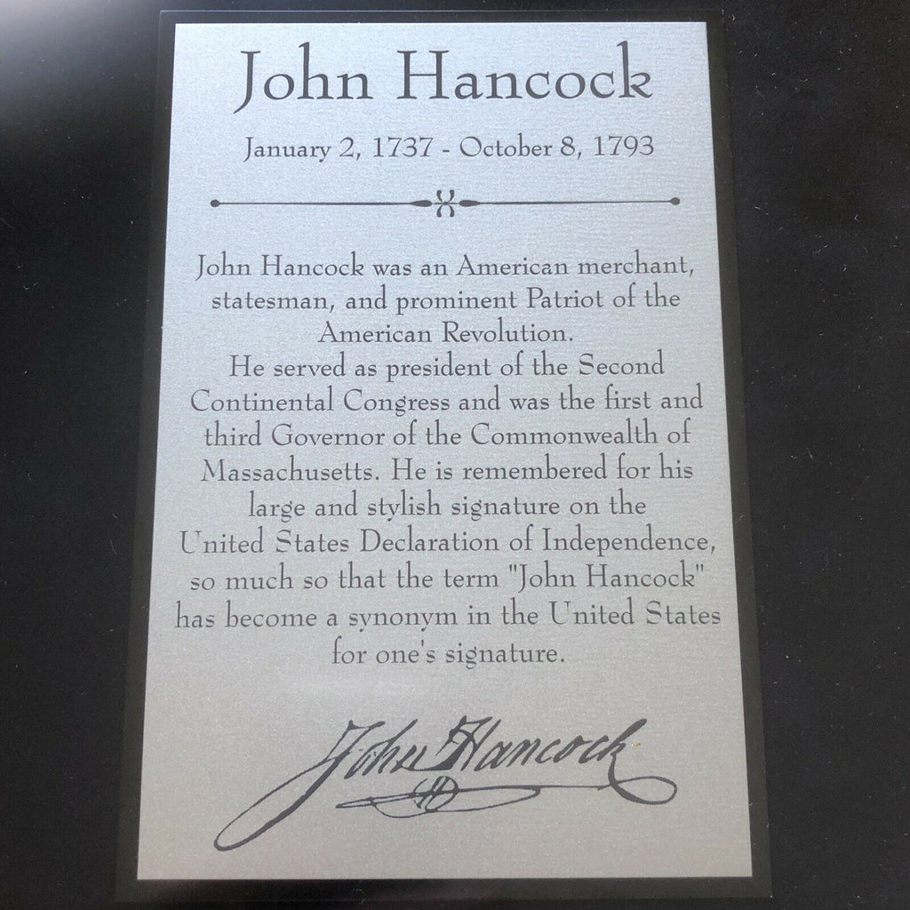 JOHN HANCOCK * JSA LOA * Handwritten Autograph Personal Letter To Wife Signed