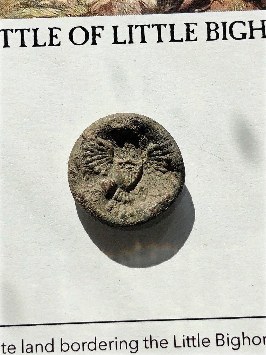 CUSTER'S LAST STAND * Original Battlefield Dug Artifact * LITTLE BIGHORN * COA