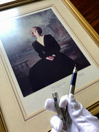 PRINCESS DIANA * PSA * AUTOGRAPH Snowdon Royal Portrait SIGNED * with Her PEN!