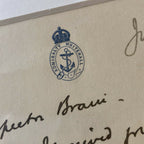 WINSTON S. CHURCHILL * JSA LOA * Authentic Handwritten AUTOGRAPH Letter SIGNED