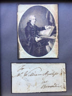 JOHN HANCOCK * Handwritten AUTOGRAPH Free Frank Envelope SIGNED * Dec Signer